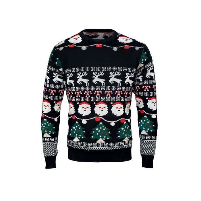 Camisola Natal luzes LED S/M